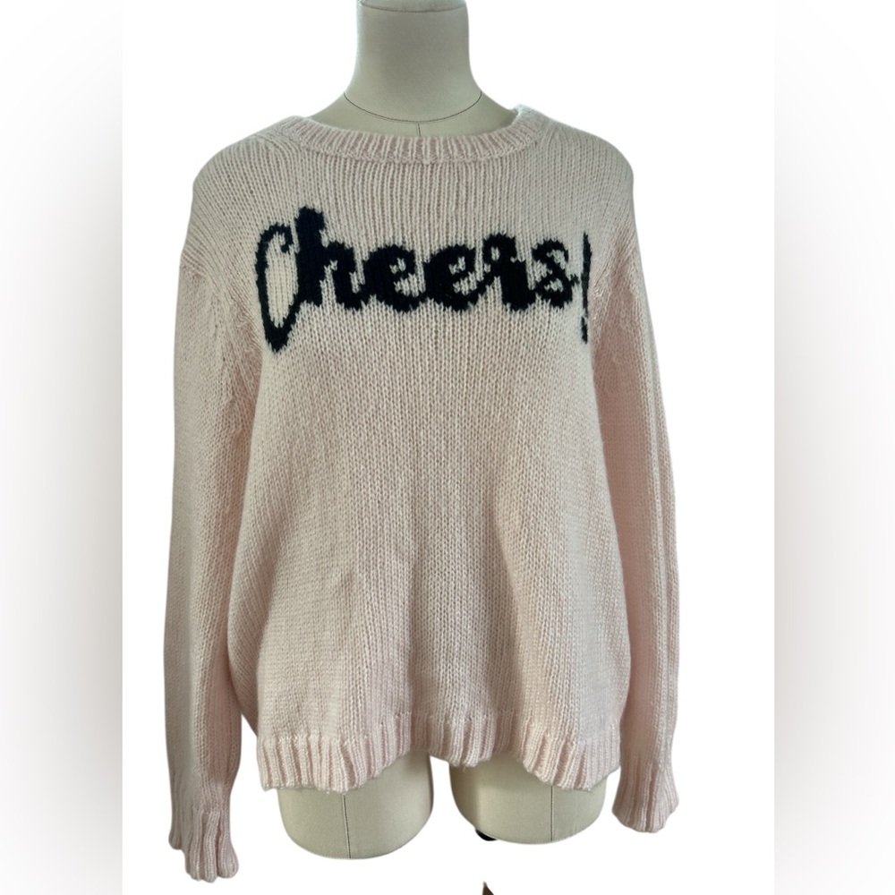 Wooden Ships Cheers knit crewneck sweater